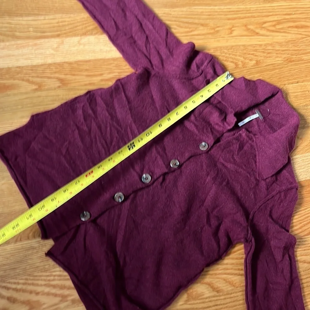 Free People Paloma Cashmere Cardigan Size XS Button Up Sweater NWT
